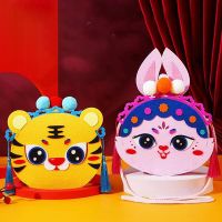 Exquisite New Year Lanterns Handcrafts DIY LED Lantern Cartoon Animals Chinese Zodiac Festival Lantern Decoration Ornament