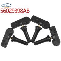 New 4pcs 56029398AB TPMS Tire Pressure Sensor Valve Stem for Chrysler Jeep Dodge 2010-2014 56029398