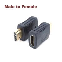 HDMI-compatible Male to Female Straight Adapter Cable Female Black Connector Adapter for HDTV Full 1080P Camcorder Wires  Leads Adapters