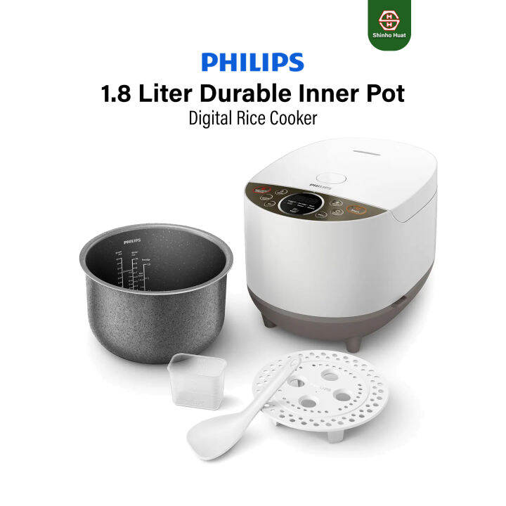 Philips digital rice cooker X1 1.8 Liter HD4515 HD4515/67 Lazada
