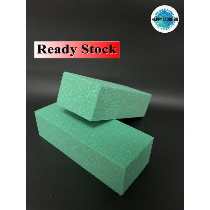 Dry Floral Foam / Floral Styrofoam / Floral Foam Brick (Green) Lazada