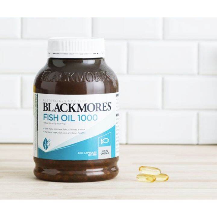 Blackmores Fish Oil 1000 400 Capsules Lazada PH