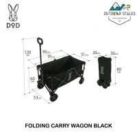 DoD FOLDING CARRY WAGON BLACK