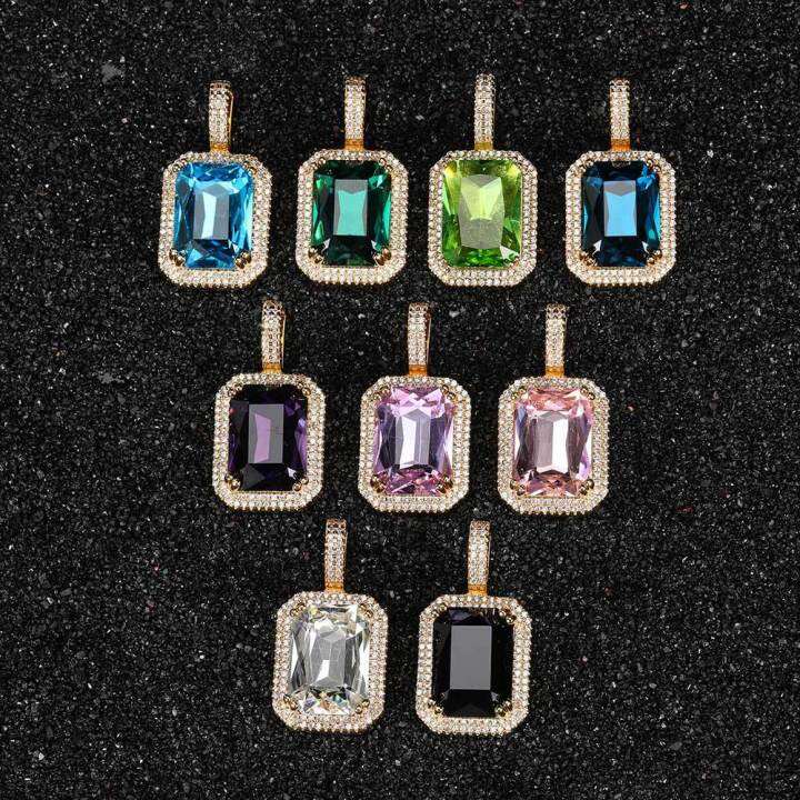 rock-sugar-cube-gem-pendant-necklace-hip-hop-rock-street-fashion-women-multicolor-zircon-necklace-trendy-mens-jewelry-gift