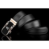 Genuine Leather Cowhide Automatic Buckle Movie Fashion MenS Waist Belt