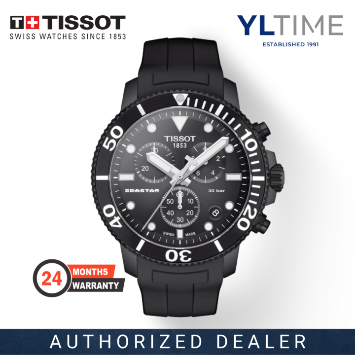 Tissot chronograph seastar online 100 quartz