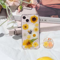 Amorosoo Spring Dust Y3 phone case เคสโทรศัพท์ ดอกไม้ สีเหลือง