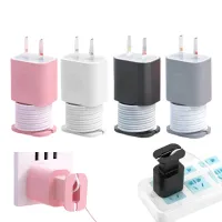 【YY】Data Cable Organizer Power Adapter Case Cover For Apple Samsung Xiaomi Mobile Phone Charger Cable Anti-break Winder