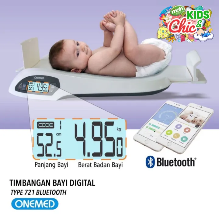 Timbangan Bayi Digital Type 721 Bluetooth - ONEMED | Lazada Indonesia