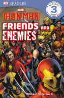 DK READERS 3 :IRON MAN FRIENDS AND ENEMIES BY DKTODAY