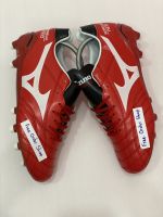 รองเท้าเตะบอล สีแดง made in Japan มีFree(เชือก&amp; กล่อง)หนังนิ่ม รุ่นนี้ขอยืด พร้อมจัดส่งทุกวัน มีหลายสีให้เลือกรับประกันคุณภาพสินค้