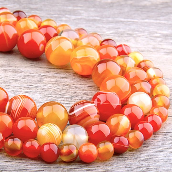 natural-orange-agates-stone-beads-smooth-striped-agates-round-stone-loose-spacer-beads-for-jewelry-making-diy-bracelets-handmade-diy-accessories-and-o