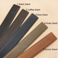 2022 WITHOUT BUCKLE 3.2cm Ciartuar new design for men women belt high quality cowskin genuine leather two sides free shipping