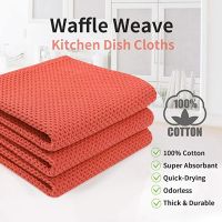 6-Piece Cotton Kitchen Cutlery Cloth Woven Cutlery Cloth Soft Absorbent Quick-Drying Cutlery Towel