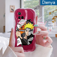 Dienya เคสสำหรับ VIVO Y21 2021 Y21G Y21e Y21s Y33s T1x 4G เคสสุดเท่อนิเมะเด็กผู้ชายเท่ลายคลื่นกันกระแทกแบบใสนิ่มเคสมือถือโปร่งใสลายกล้องถ่ายรูปฝาครอบป้องกันซิลิกาเจลที่สร้างสรรค์