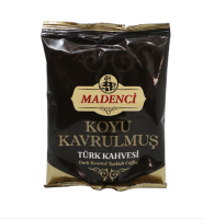 กาแฟตุรกี Turkish coffee ขนาด 100 กรัม แบรนด์ madenci Dark Roasted Turkish Coffee exp.08/2023 พร้อมจัดส่ง