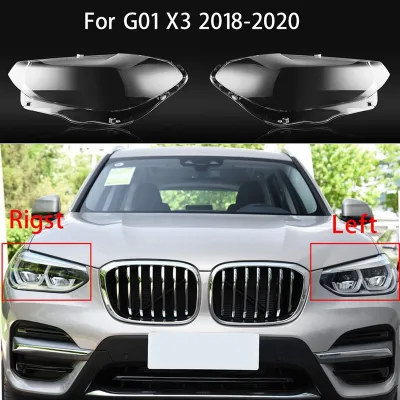 for -BMW X3 G01 2018 2019 2020 Car Headlight Cover Clear Lens Headlamp Lampshade Shell