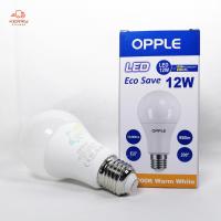 OPPLE หลอดไฟ LED Bulb 12W 3000K แสง Warmwhite Eco Save