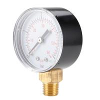 JIAOJI8622447มินิ1/4 "60PSI 4Bar เครื่องมือวัด Manometer เครื่องวัดความดันน้ำเครื่องวัดไฮดรอลิก