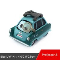 【Best-Selling】 The Pie Mart Pixar Cars Grem Professor Z Miles Acer Wingo DJ ก้านน้ำมูกเพิ่มโมเดลรถยนต์ของเล่นหล่อจากเหล็กโลหะ1:55สำหรับของขวัญสำหรับเด็กเด็กผู้ชาย