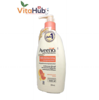 Aveeno Daily Moisturizing Energizing Lotion 354 ml.x2ขวด Grapefruit กลิ่นใหม่  เกร๊ฟฟรุ๊ต แถมกระเป๋า1ใบ