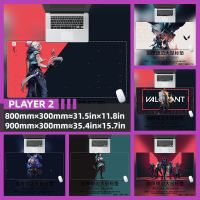 Valorant Mouse Pad Large Gaming Mousepad Keyboard Pad Laptop Pad Desk Mat Long Big Size 900x400 800x300