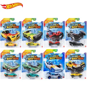Hot Wheels Toy Car Track Set, Color Shifters Sharkport Showdown with 1  Color Shifters 1:64 Scale Car