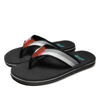 Mens Slippers 2021 New HUCHAO Outdoor Sandals American Fashion Outer Wear EVA Beach Shoes Summer Indoor Flip Flops Size 40-44