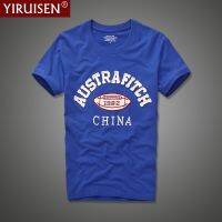 Summer 100% Cotton 2021 Yiruisen Clothing Men T-Shirt Breathable Style Tees Top Quality O-Neck Soft Short Sleeve Male S-4XL-5XL-6XL