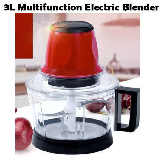 3L Automatic Powerful Multifunctional Food Grinder Electric Food ...