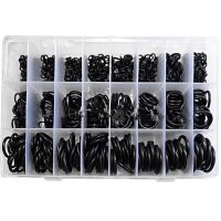 ❁ 1200 Pcs/Set Rubber O Ring Washer Seals Watertightness Assortment Different Size O-Ring Washer Seals With Plactic Box Kit Set