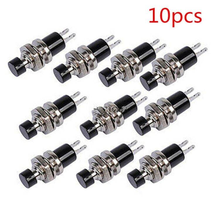 Toolstar 10Pcs PBS110 Handheld Mini Push Button Switch ON OFF