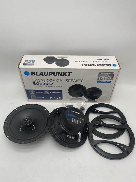 blaupunktลำโพงเสียงกลางแหลม-6-5-นิ้ว-แกนร่วม-แยกชิ้น-2-ทาง-กำลังขับ-120watts-blaupunkt-รุ่น-bgx-3652-bgx-3652-c