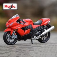 Maisto 1:18คาวาซากินินจา ZX-14R ล้อแม็กรถจักรยานยนต์รุ่น D Iecast โลหะถนนแข่งรถจักรยานยนต์รุ่นของเล่นจำลองของขวัญเด็ก