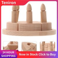 Teniron Simulation Kitchen Toy Wood Wood Wood Ornament เด็กของเล่นเพื่อการศึกษา