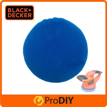 BLACK & DECKER 74-603 152MM WAXING POLISHING MULTI-PACK 3PC FOR KP600 POLISHING  PAD WAXING PAD WOOL BONNET