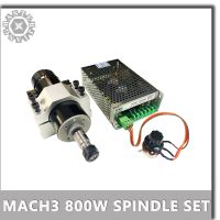 【hot】✾ 800W 110VDC 20000RPM Air Cooled Spindle Motor ER11 Chuck 0.8KW Supply speed governor Engraving