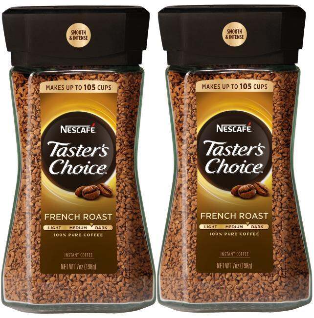 NESCAFE Taster's Choice French Roast (USA Imported) 198g. x 2 Bottles