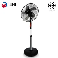 Luhu พัดลมปรับระดับ พัดลมตั้งพื้น พัดลมเหล็กตั้งพื้น STAND FAN ปรับระดับได้ 3 ระดับ 16 นิ้ว พัดลม 5ใบพัด เสียงเงียบ