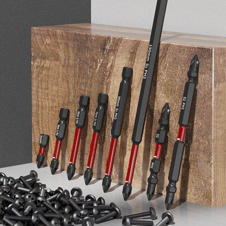 AntiSlip Screwdriver Bit Cross Impact Screwdriver Bits Set For Manual