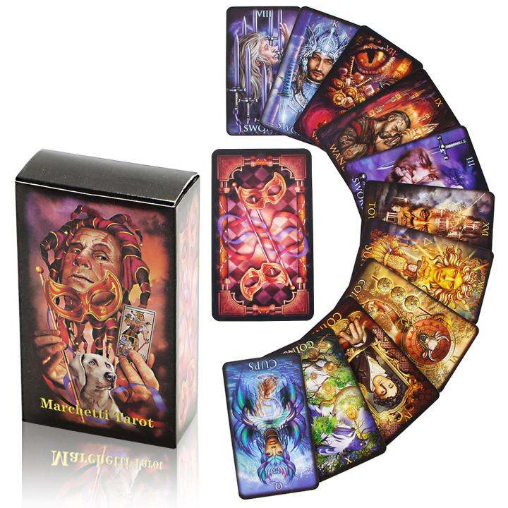 Marchetti Tarot Deck, 78 Gorgeous Tarot Cards - Mini Size Pocket ...