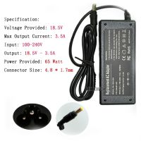 AC Adapter ชาร์จแล็ปท็อป18.5V 3.5A 4.8X1.7มม. สำหรับ Hp Compaq 500 510 520 530 540 550 620 625 CQ515เปลี่ยนแหล่งจ่ายไฟ