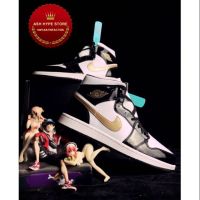 2023 2023 Original J 1 MidPATENT BLACK WHITE GOLD Basketball shoes LJR high quality G407