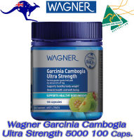 Wagner Garcinia Cambogia Ultra Strength 5000mg.100 เม็ด สารสกัดส้มแขก สูตรเข้มข้น ช่วยควบคุมน้ำหนัก แท้จากออสเตรเลีย exp : 12/2024