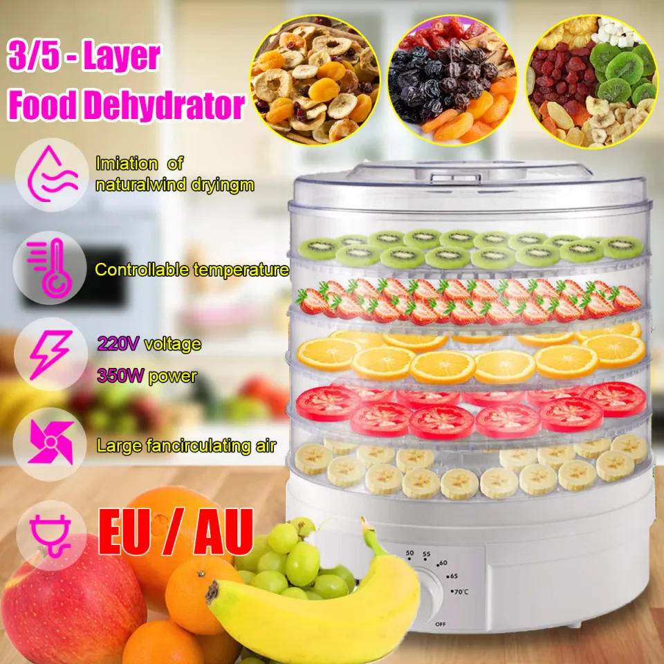 Fruit Dryer Vegetables Herb Meat drying Machine Household Food Dehydrator  Pet Meat Dehydrated Snacks Air Dryer