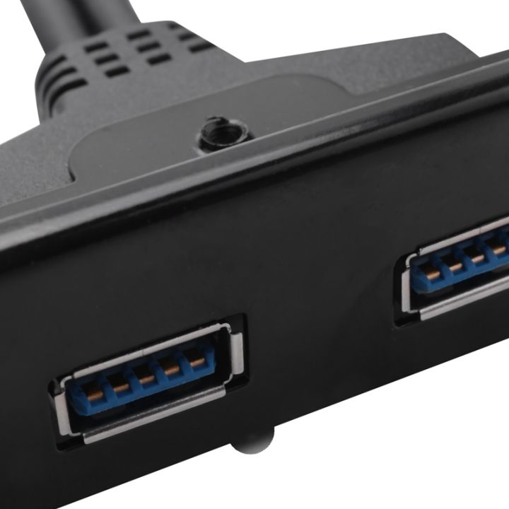 usb-3-0-front-panel-hub-2-port-expansion-bay-20-pin-to-usb3-0-bracket-cable-for-computer-pc