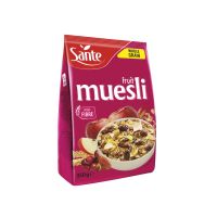 ซานเต้ มูสลี่ รสแคนเบอรี่และแอปเปิ้ล 350ก. ✿ Sante Fruit Muesli 350G.