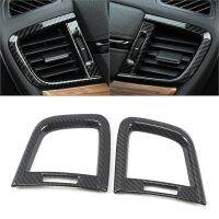 2Pcs Car Interior Side AC Vent Trim Cover For Honda CRV CR-V 2017 2018 2019 2020 Carbon Fiber ABS Plastic Car Sticker