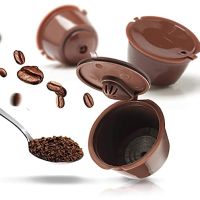 Capsule Coffee Dolce Reusable Pod Capsules Filter Gusto Nescafe for Cups Machine Dispenser2023 Kits Compatible 1346Pcs Refillable