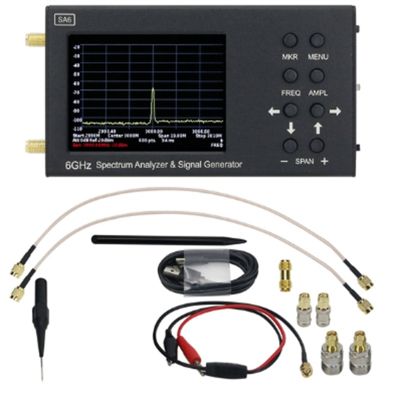 New SA6 6GHz Handheld Portable Spectrum Analyzer Signal Generator WiFi 2G 4G LTE CDMA GSM GPRS BDS GLONASS